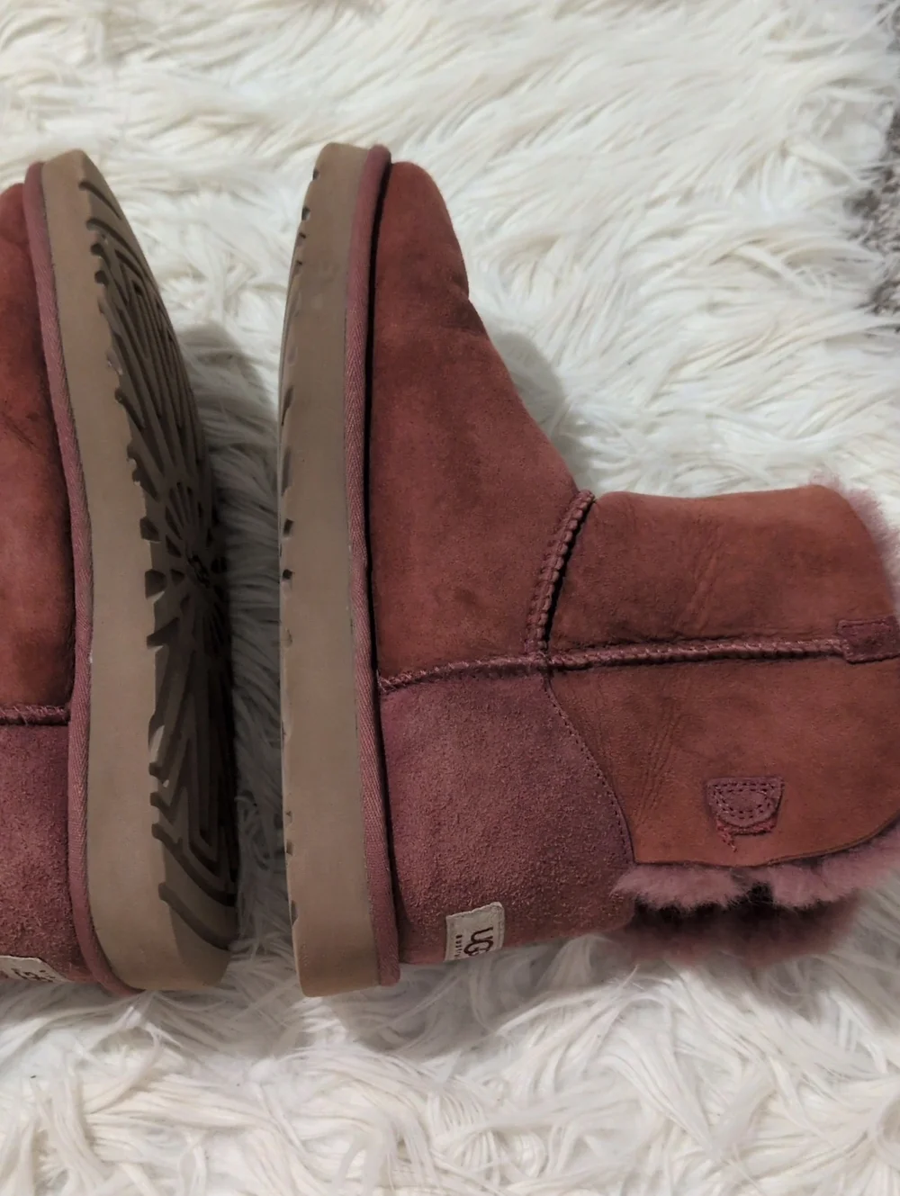 *Altered* Ugg Mini Bailey Bow Boots